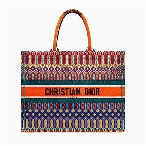 christian dior colorful bag.